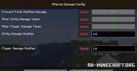  Altered Damage  Minecraft 1.21.6