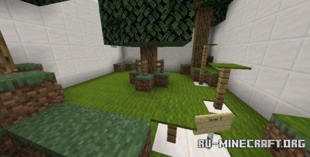  Parkour through squares  Minecraft