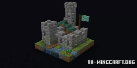 Mini Castle 8x8  Minecraft