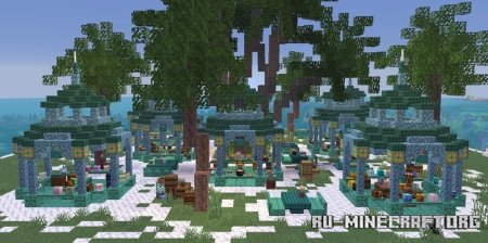  Fantasy Food Market  Minecraft