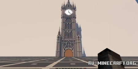  Gothic Clock Tower (Small version)  Minecraft