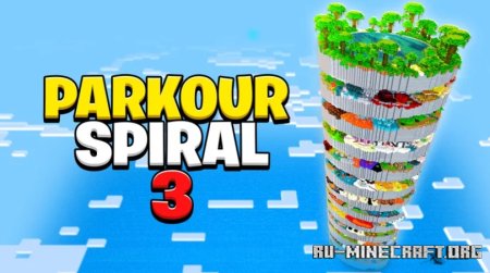  parkour spiral 3  Minecraft
