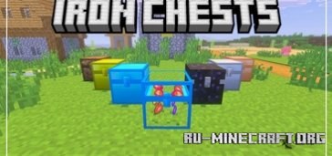   Iron Chest  Minecraft PE 1.21