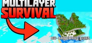 Скачать Многослойное Выживание для Minecraft PE