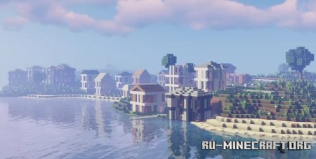  Modern Village City V2 by Wh1t3E  Minecraft