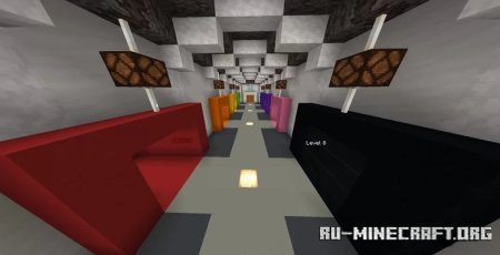  Color Rush - A Wind Charge Parkour  Minecraft