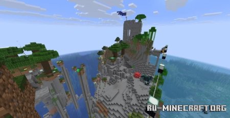  Island Escape - Parkour Map  Minecraft