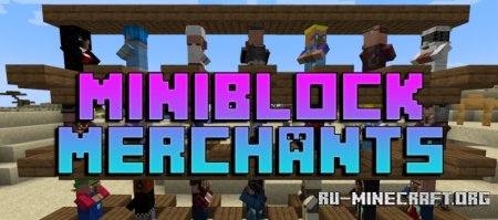  Miniblock Merchants  Minecraft 1.21.1