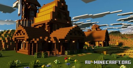  Rural Homestead  Minecraft