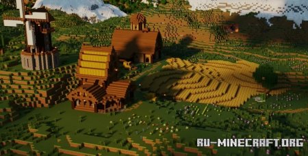  Rural Homestead  Minecraft