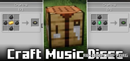 Скачать Craft Music Discs для Minecraft 1.21.4
