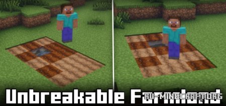 Скачать Unbreakable Farmland для Minecraft 1.21.6