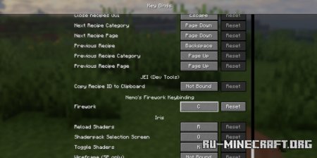  Nemos Firework Keybinding  Minecraft 1.21.5