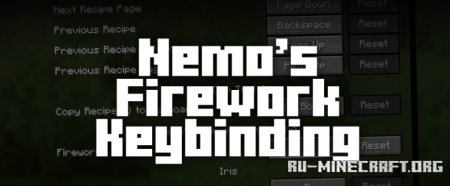 Скачать Nemo’s Firework Keybinding для Minecraft 1.21.5