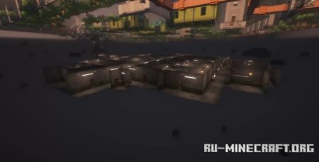  Militarry base with bunker  Minecraft