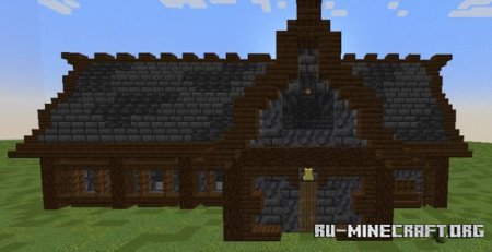  Big Deepslate House  Minecraft