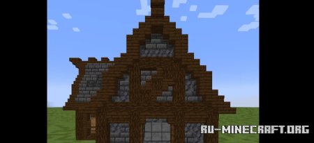  Big Deepslate House  Minecraft