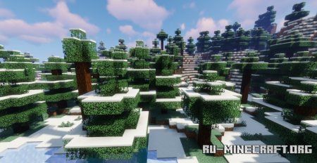  Snowy Leaves  Minecraft 1.21.7