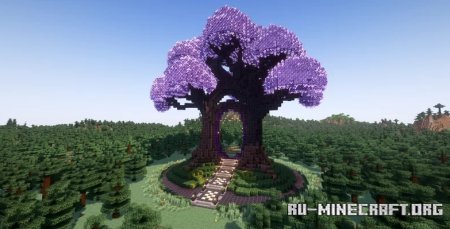  Amethyst Tree Portal V08  Minecraft