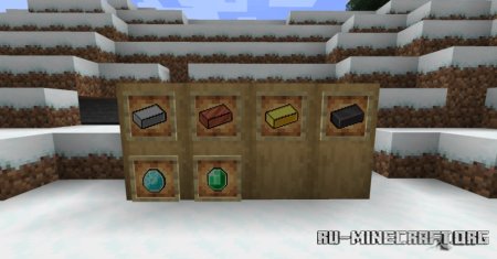  Outlined Ingots  Minecraft 1.21.7