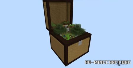  Chest Skyblock - Skyblock Challenge World  Minecraft