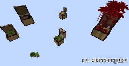  Chest Skyblock - Skyblock Challenge World  Minecraft