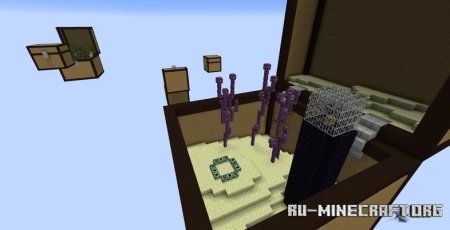  Chest Skyblock - Skyblock Challenge World  Minecraft