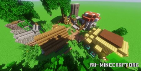  Fairy Village by H_builds  Minecraft