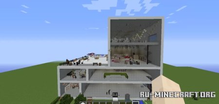Скачать The Biggest Modern House для Minecraft