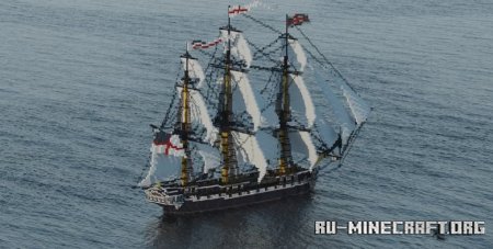  Royal Navy HMS Trincomalee - Sailing Frigate  Minecraft