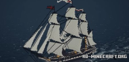  Royal Navy HMS Trincomalee - Sailing Frigate  Minecraft