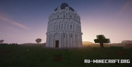  Pisa Baptistery  Minecraft
