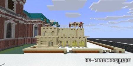  Sandstone mansion  Minecraft