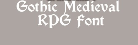 Скачать Gothic Medieval RPG Font для Minecraft 1.21.8