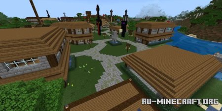  MountainSide Villages Minecraft