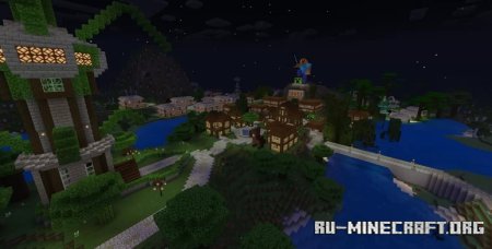  MountainSide Villages Minecraft