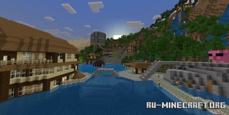  MountainSide Villages Minecraft