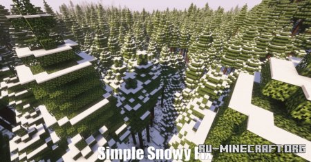  Simple Snowy Fix  Minecraft 1.21.8