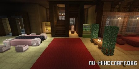  Mountain Range Log Cabin  Minecraft
