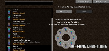  Online Emotes  Minecraft 1.21.8
