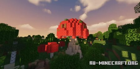  Mushroom House from The Minecraft Movie  Minecraft
