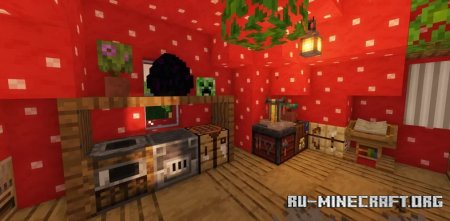  Mushroom House from The Minecraft Movie  Minecraft