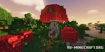  Mushroom House from The Minecraft Movie  Minecraft