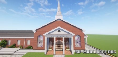  First Baptist Church Hallsville  Minecraft