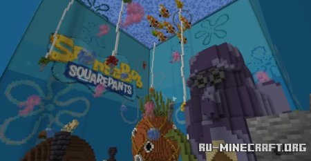  Spongebob Duels 1v1  Minecraft