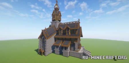  Hallowfall - Mereldar Church  Minecraft