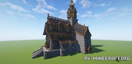  Hallowfall - Mereldar Church  Minecraft