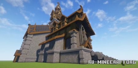  Hallowfall - Mereldar Church  Minecraft