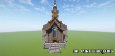  Hallowfall - Mereldar Church  Minecraft