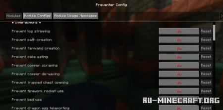  Preventer  Minecraft 1.21.8